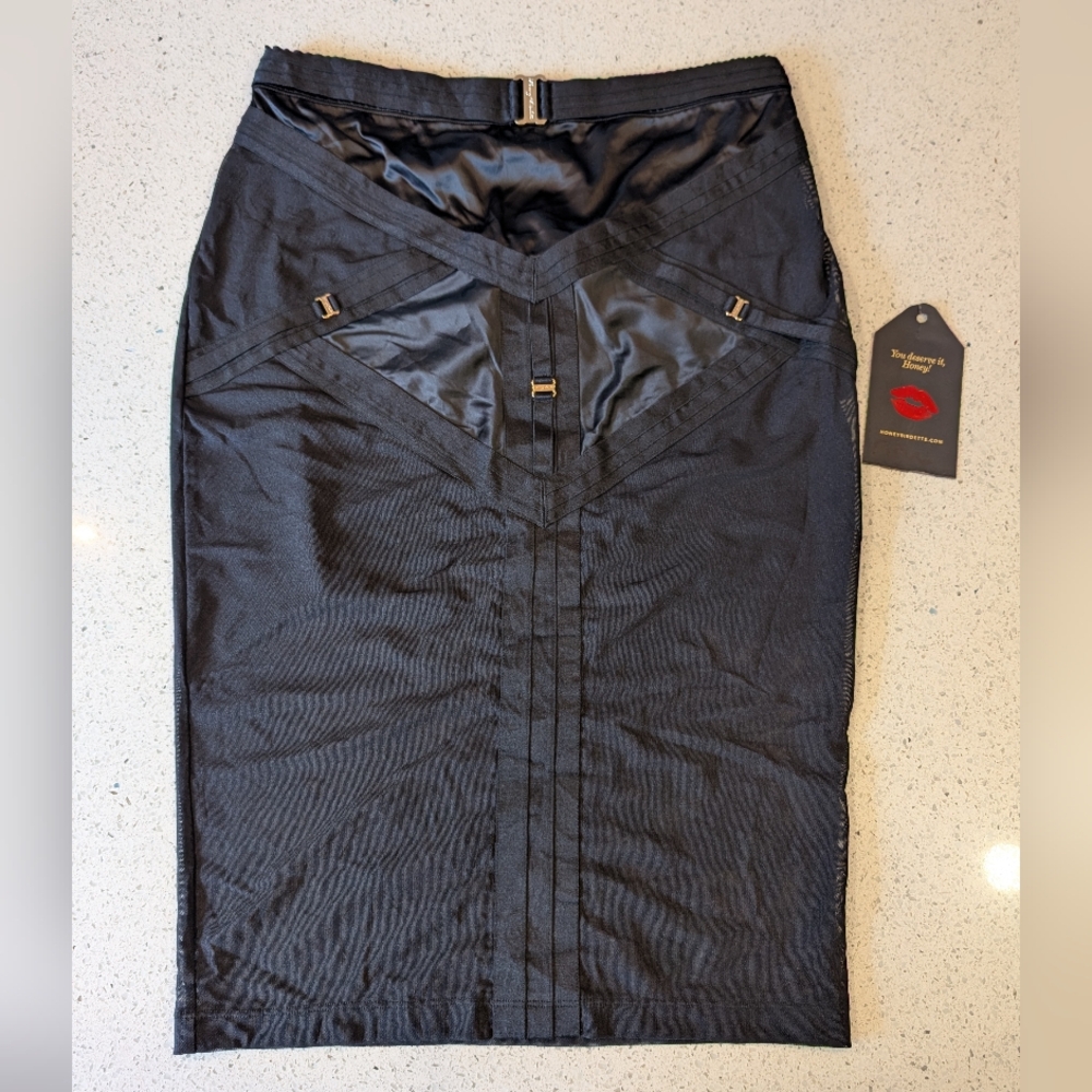 Rare Elvis black skirt M/L - Picture 2 of 7